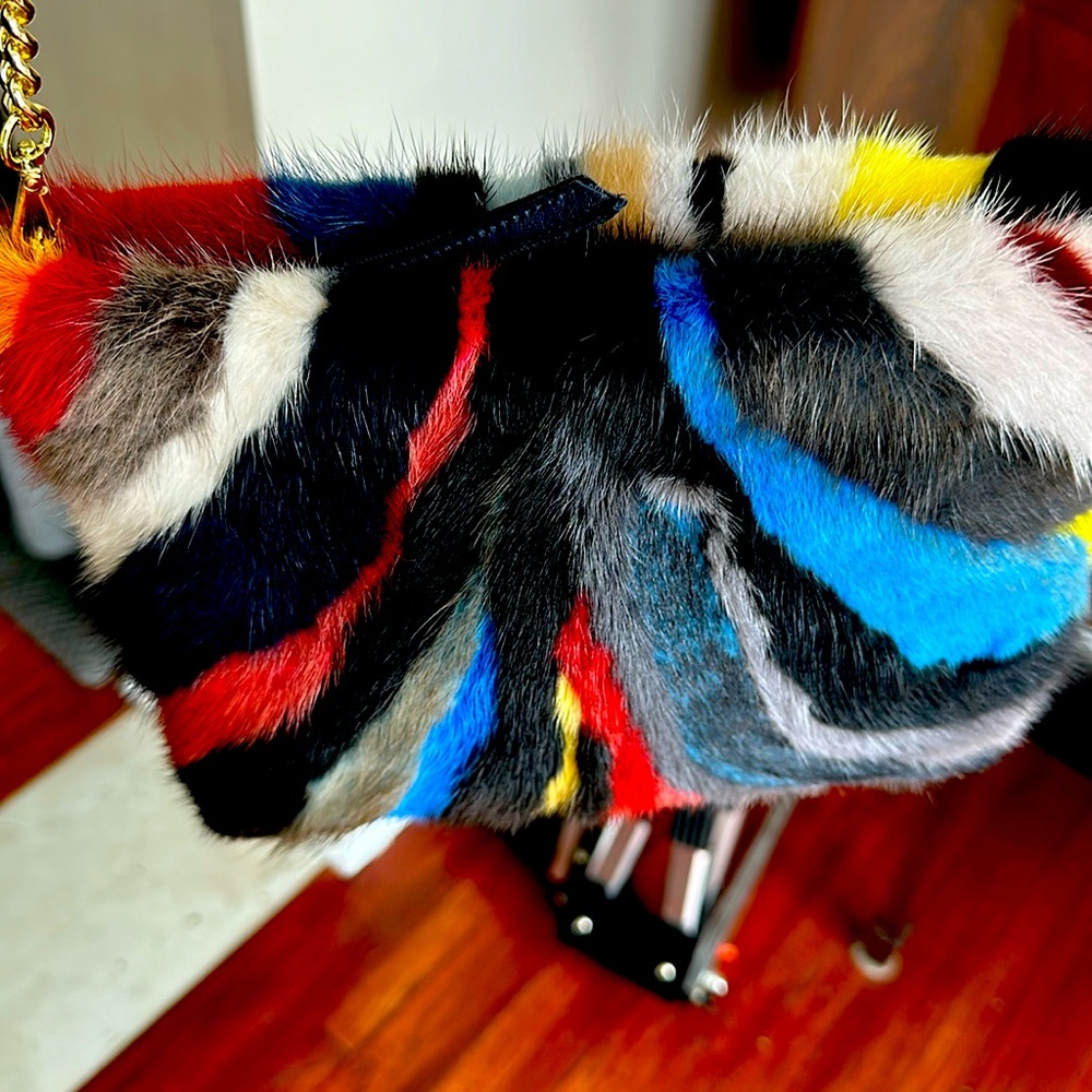 Bison color crossbody imported from Italy.